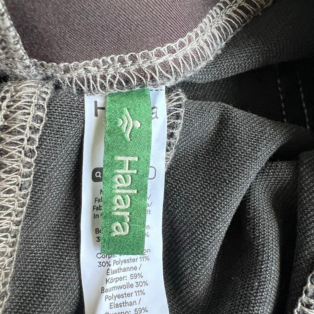 Halara Flex Denim Wide Leg Jeans Gray Distressed TikTok Viral Athleisure XL - Picture 7 of 13